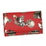 Vivienne Westwood（ヴィヴィアンウエストウッド） キーケース LOGO PRINT 720 ROSSO／（CANNA）