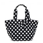KATE SPADE（ケイトスペード） トートバッグ FLATIRON NYLON PXRU4222 55 BLACK NEW YORK APPLE