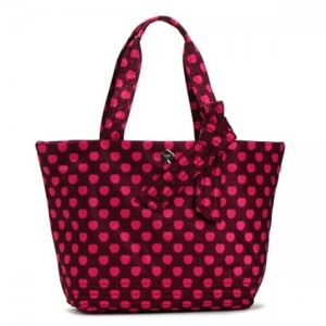 KATE SPADE（ケイトスペード） トートバッグ FLATIRON NYLON PXRU4253 644 BACCHUS RED NEW YORK APPLE