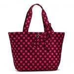 KATE SPADE（ケイトスペード） トートバッグ FLATIRON NYLON PXRU4253 644 BACCHUS RED NEW YORK APPLE