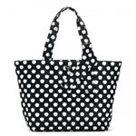 KATE SPADE（ケイトスペード） トートバッグ FLATIRON NYLON PXRU4253 55 BLACK NEW YORK APPLE
