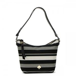 KATE SPADE（ケイトスペード） ショルダーバッグ KATE SPADE NYLON PXRU4436 71 BLACK／CLOTTED CREAM