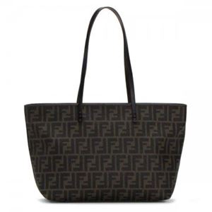 Fendi（フェンディ） トートバッグ 異素材 8BH198 F0QT2 TABACCO／MORO