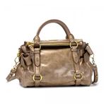 MIUMIU（ミュウミュウ） ナナメガケバッグ VITELLO LUX RT0438 F0770 CAMMEO