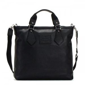 Vivienne Westwood（ヴィヴィアンウエストウッド） ナナメガケバッグ MAN LEATHER 13290 BLACK