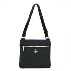 Vivienne Westwood（ヴィヴィアンウエストウッド） ナナメガケバッグ 6298 BLACK