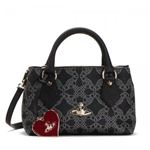 Vivienne Westwood（ヴィヴィアンウエストウッド） ハンドバッグ LOGOMANIA 13323 BLACK