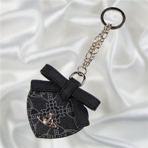 Vivienne Westwood（ヴィヴィアンウエストウッド） キーホルダー LOGOMANIA 32370 BLACK