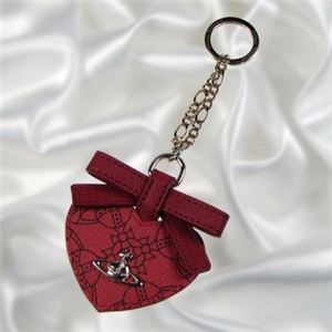 Vivienne Westwood（ヴィヴィアンウエストウッド） キーホルダー LOGOMANIA 32370 RED