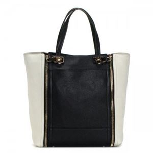 Ferragamo（フェラガモ） トートバッグ カーフ+スエード 21 E084 550746 NERO／PORCELLANA
