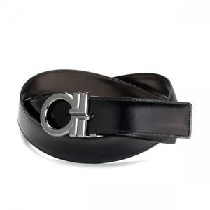 Ferragamo（フェラガモ） ベルト 678008 380413 NERO AUBERN