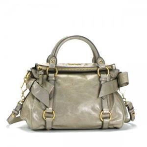MIUMIU（ミュウミュウ） ハンドバッグ VITELLO LUX RT0438 F0D32 POMICE