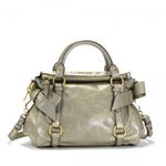 MIUMIU（ミュウミュウ） ハンドバッグ VITELLO LUX RT0438 F0D32 POMICE