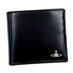 Vivienne Westwood（ヴィヴィアンウエストウッド） 二つ折り財布（小銭入れ付） MAN BICOLORED 33065 BLACK