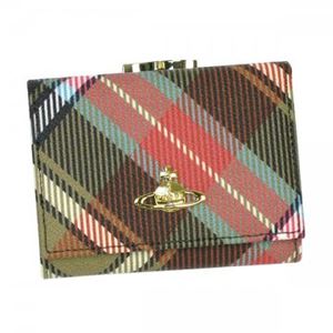 Vivienne Westwood（ヴィヴィアンウエストウッド） 二つ折り財布（小銭入れ付） DERBY 1311V MULTI
