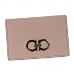 Ferragamo（フェラガモ） カードケース GANCINI ICONA VITTEL 22A552 549482 NOCTURNE／ROSE