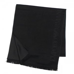 EMPORIO ARMANI（エンポリオアルマーニ） マフラー 620105 20 BLACK