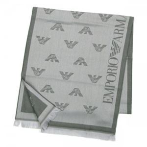 EMPORIO ARMANI（エンポリオアルマーニ） マフラー 620105 3117 LIGHT GREY