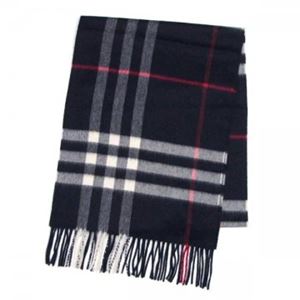 Burberry（バーバリー） マフラー G ICON 168 4100B NAVY CHECK GIANT