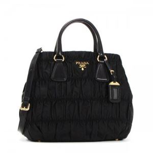 Prada（プラダ） ハンドバッグ TESSUTO GOUFFRE B1789M F0002 NERO