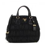Prada（プラダ） ハンドバッグ TESSUTO GOUFFRE B1789M F0002 NERO