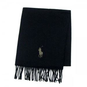 RalphLauren（ラルフローレン） マフラー 6F0007 2 BLACK／OLIVE