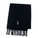 RalphLauren（ラルフローレン） マフラー 6F0007 2 BLACK／OLIVE