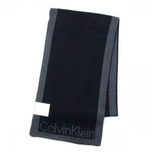 【2014年2月28日まで期間限定値下げ】Calvin Klein（カルバンクライン） マフラー 77083 NNV NAUTICAL NAVY／OCEAN