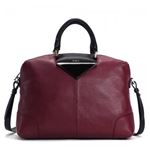 Furla（フルラ） ハンドバッグ BAU0 BUO BURGUNDI+ONYX