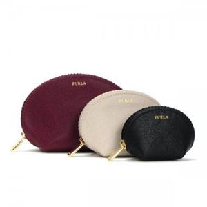 Furla（フルラ） ポーチ EG69 BM1 BURGUNDI+MOHAIR+ONYX
