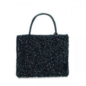 ANTEPRIMA（アンテプリマ） ハンドバッグ STANDARD BGS 046 057 926 NERO BLUE METALLICO