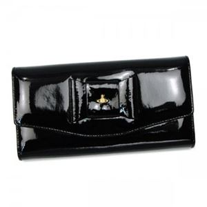 Vivienne Westwood（ヴィヴィアンウエストウッド） 長財布 FIOCCO 5443VV137 NERO