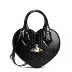 Vivienne Westwood（ヴィヴィアンウエストウッド） ハンドバッグ FRILLY SNAKE 5526 NOIR