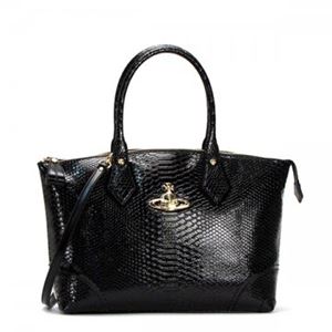 Vivienne Westwood（ヴィヴィアンウエストウッド） トートバッグ FRILLY SNAKE 6092 NOIR