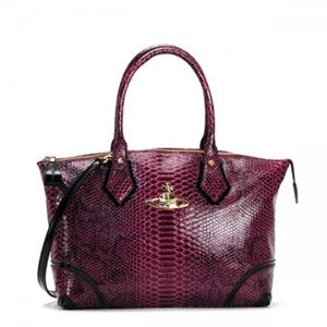 Vivienne Westwood（ヴィヴィアンウエストウッド） トートバッグ FRILLY SNAKE 6092 CHERRY