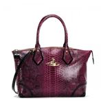 Vivienne Westwood（ヴィヴィアンウエストウッド） トートバッグ FRILLY SNAKE 6092 CHERRY