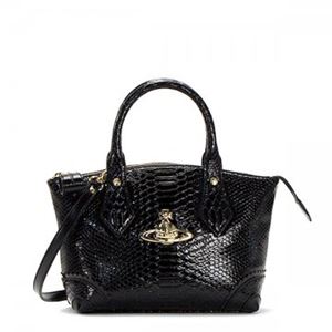 Vivienne Westwood（ヴィヴィアンウエストウッド） トートバッグ FRILLY SNAKE 6093 NOIR