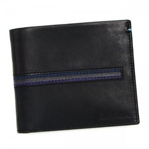 Paul smith（ポールスミス） 二つ折り財布（小銭入れ付） AJXA1033 B-BLACK