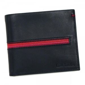 Paul smith（ポールスミス） 二つ折り財布（小銭入れ付） AJXA1033 N-NAVY