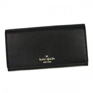 KATE SPADE（ケイトスペード） 長財布 ST. ELMO STRIPE PWRU3442 1 BLACK