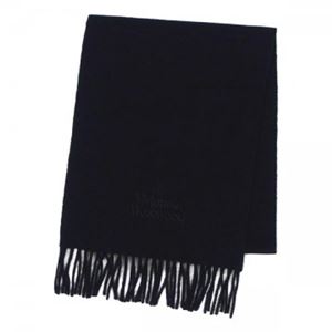 【2014年2月28日まで期間限定値下げ】Vivienne Westwood（ヴィヴィアンウエストウッド） マフラー S15 12 BLACK