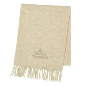 Vivienne Westwood(ヴィヴィアンウエストウッド) マフラー S15 2 BEIGE