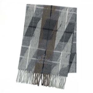 Vivienne Westwood(ヴィヴィアンウエストウッド) マフラー S10 4 L.GRAY