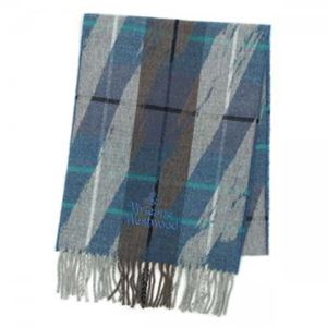 Vivienne Westwood(ヴィヴィアンウエストウッド) マフラー S10 3 L.BLUE