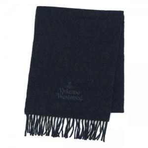 【2014年2月28日まで期間限定値下げ】Vivienne Westwood（ヴィヴィアンウエストウッド） マフラー S15 11 D.GRAY