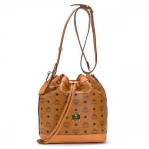 MCM（エムシーエム） ショルダーバッグ MWD3SVI33 CO001 COGNAC