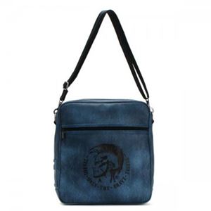 DIESEL（ディーゼル） ナナメガケバッグ X00873 H4881 BLUE DENIM