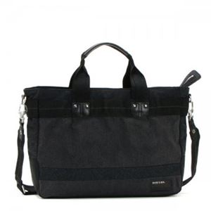 DIESEL（ディーゼル） トートバッグ X02110 H2388 ANTHRACITE／BLACK