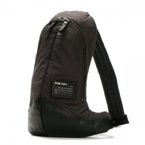DIESEL（ディーゼル） ナナメガケバッグ X02125 H3720 DARK BROWN／BLACK