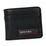 DIESEL（ディーゼル） 二つ折り財布（小銭入れ付） X02133 T8013 BLACK